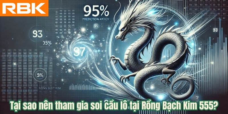 Tại sao nên tham gia soi cầu lô tại Rồng Bạch Kim 555?